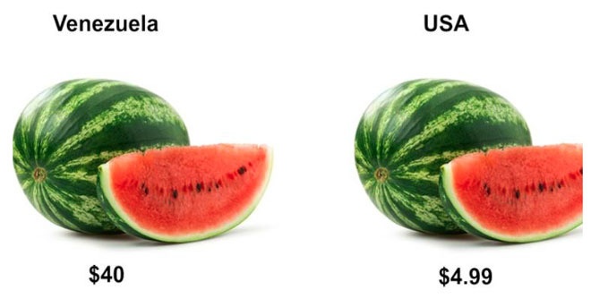 Thực phẩm ở Venezuela và Mỹ ảnh 3 Thuc pham o Venezuela va My anh 3