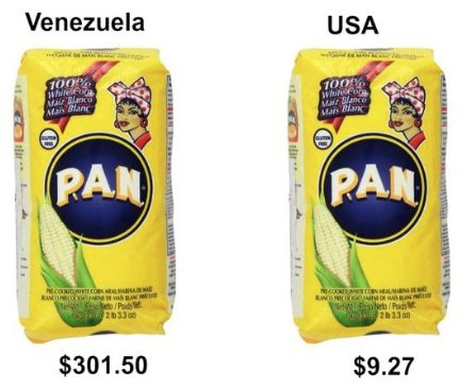 Thực phẩm ở Venezuela và Mỹ ảnh 4 Thuc pham o Venezuela va My anh 4