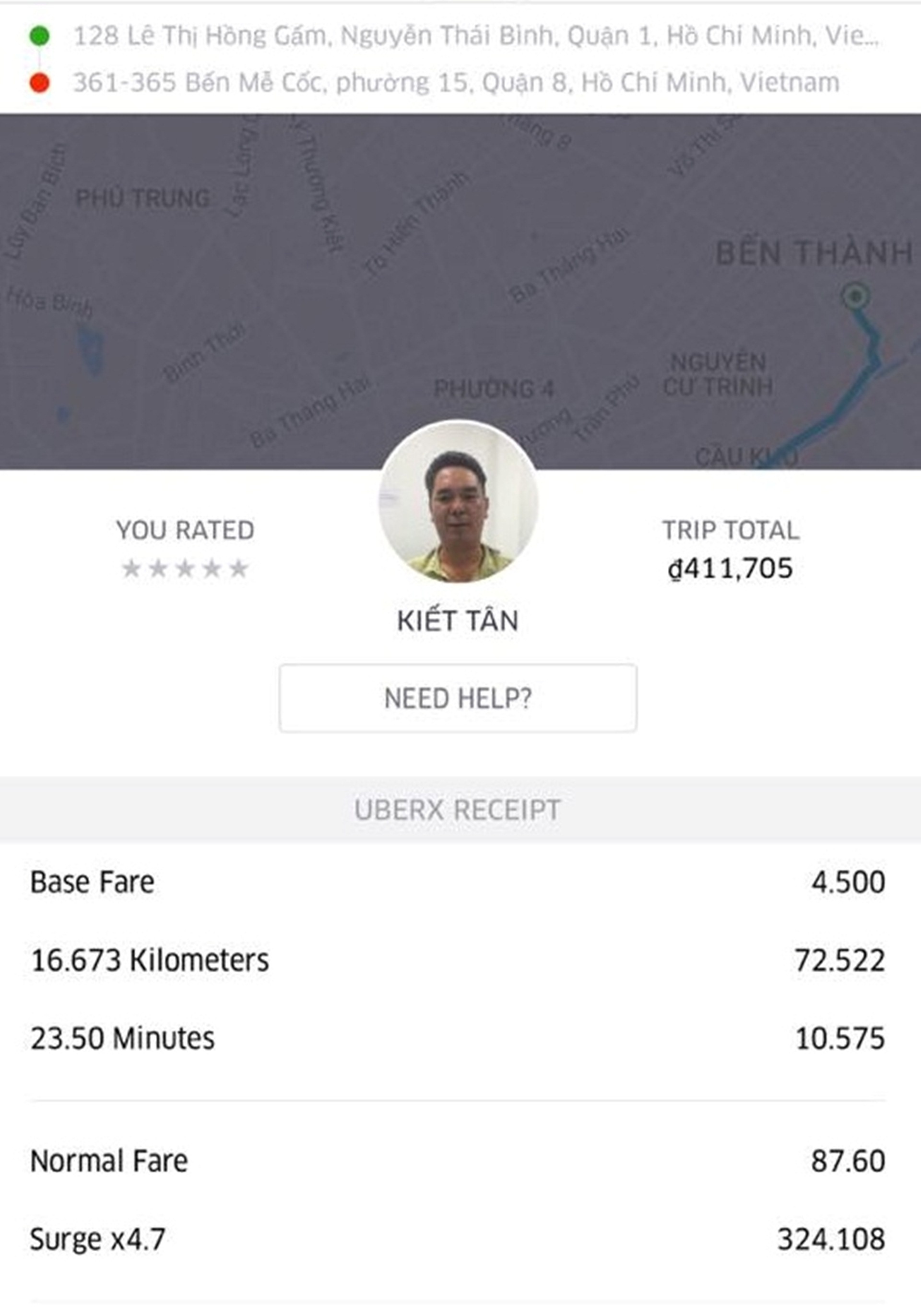 Uber tang 5 lan ngay mua lut anh 1