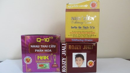 Nhieu doanh nghiep my pham xai 'chua' logo hang xin hinh anh