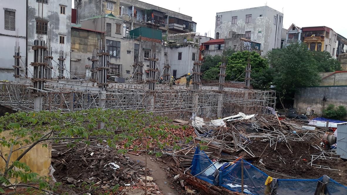 Dan to du an thi cong chui, gay mat ngu hinh anh