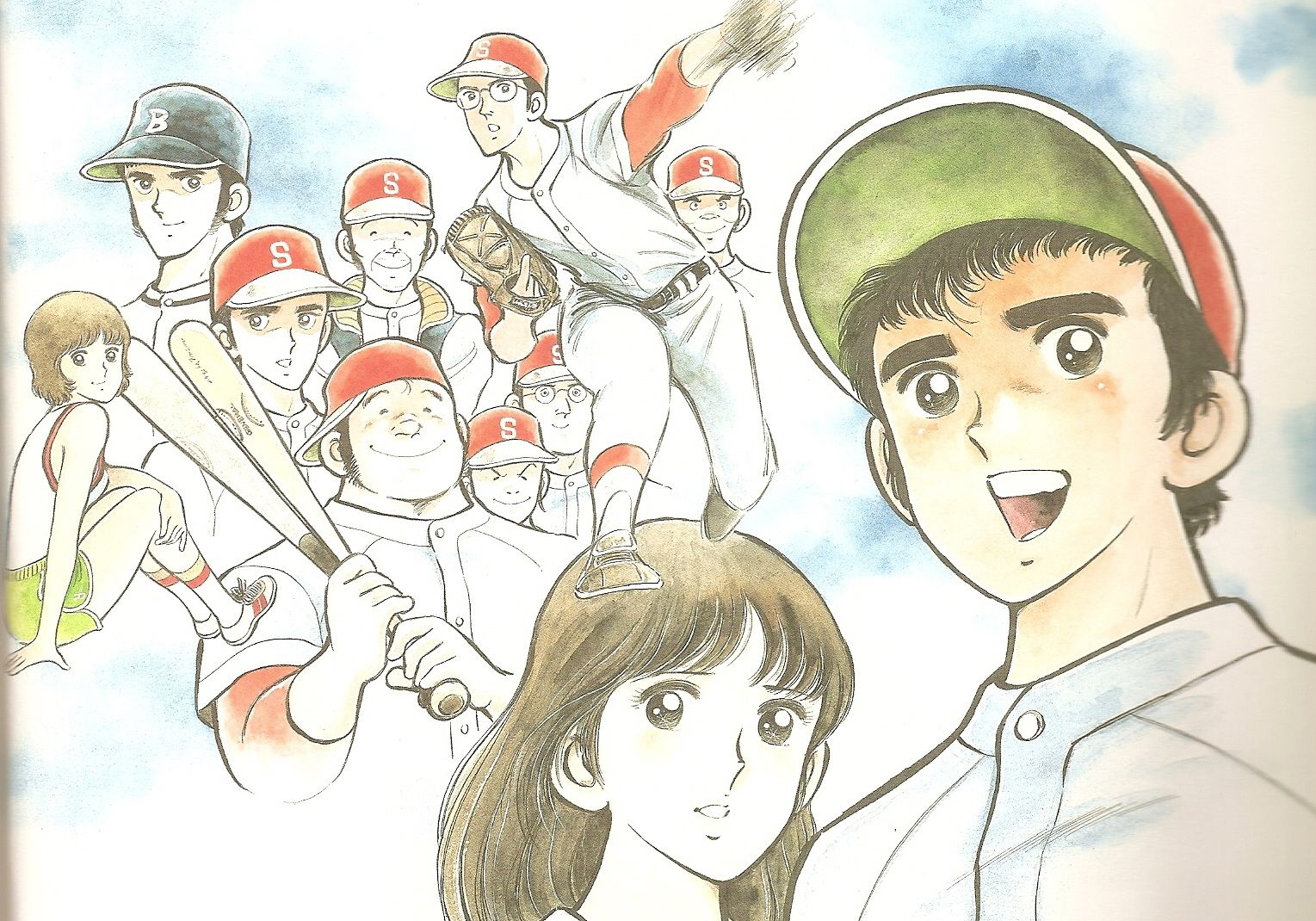 Nhung bo truyen tranh tung bi lang quen cua Adachi Mitsuru hinh anh