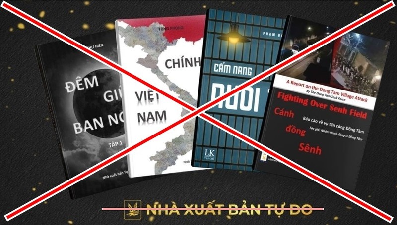 Canh giac voi hoat dong nup bong tu do xuat ban chong pha Nha nuoc hinh anh
