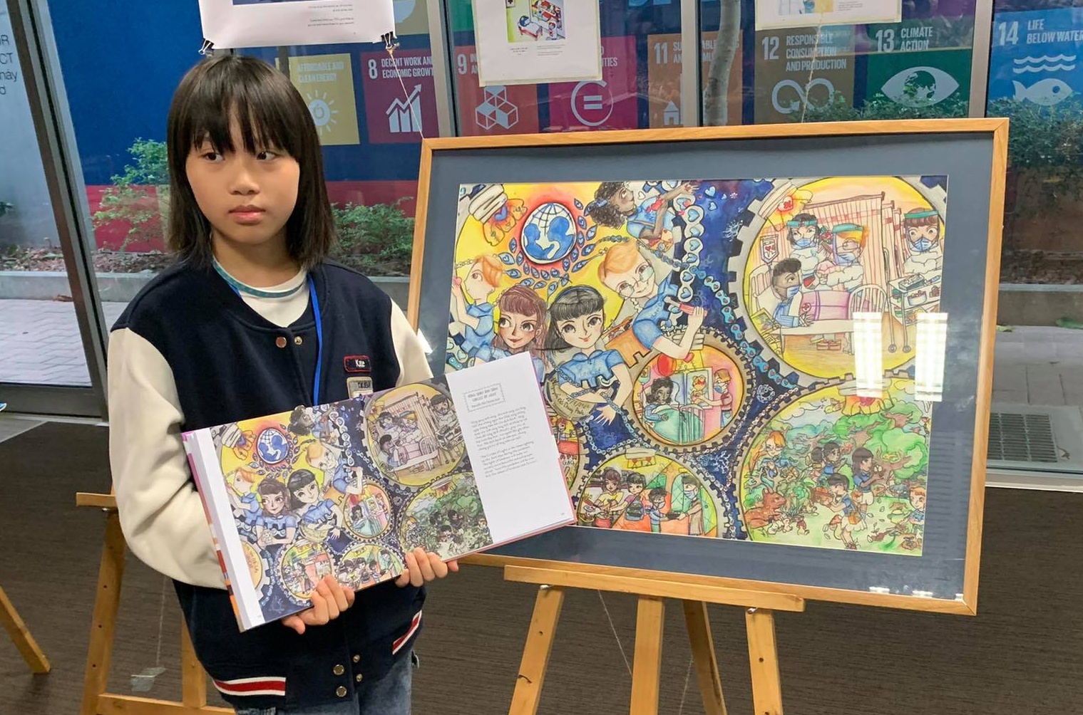 Sach tranh ve long tot va su tu te hinh anh