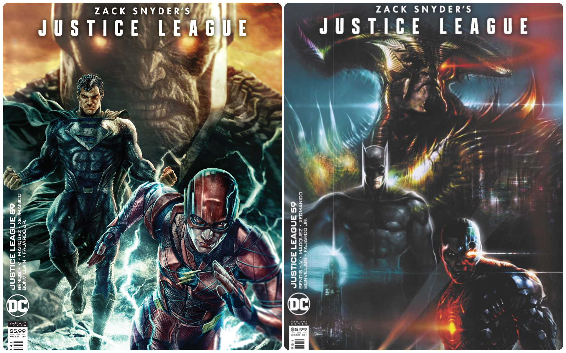 Bia bo truyen moi ve 'Justice League' duoc lay cam hung tu Zack Snyder hinh anh