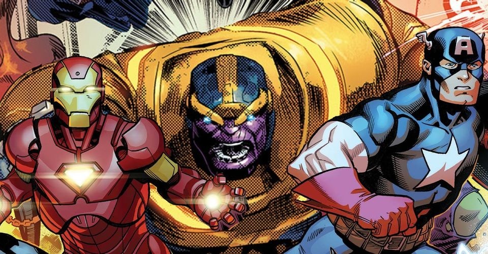 Thanos gia nhap Avengers trong bo truyen tranh moi hinh anh