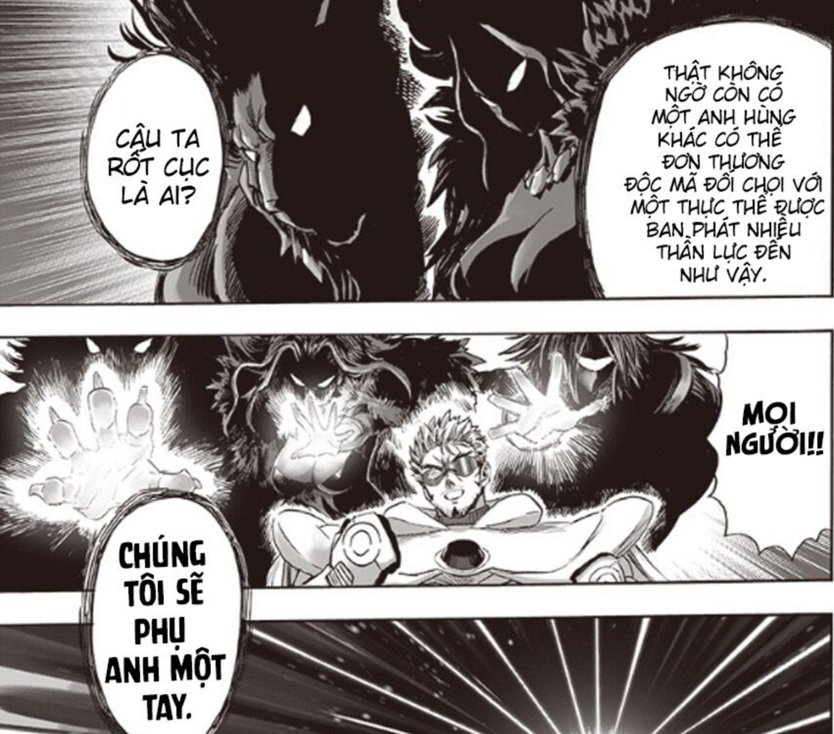 one-punch man,  garou,  genos anh 1