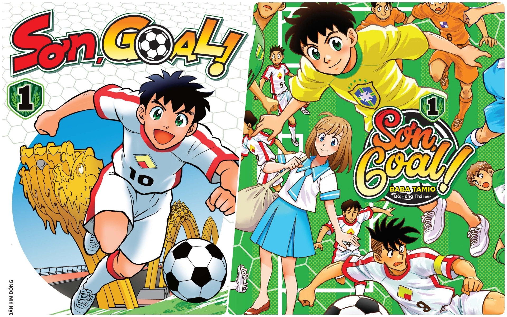 ‘Son, Goal!’ -  bo truyen tranh ve bong da Viet Nam hinh anh