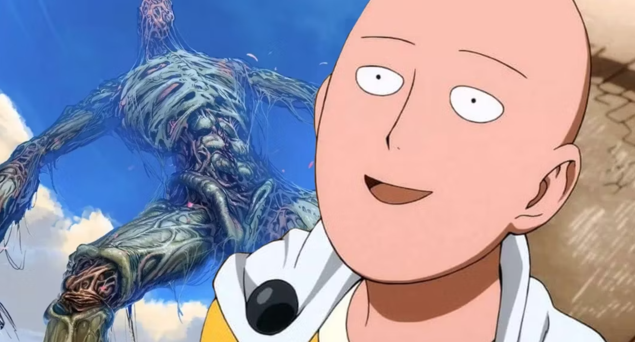 'One-Punch Man' xac nhan moi lien he giua Saitama va quai vat cap God hinh anh