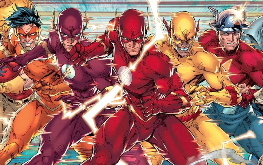 Wally West thua nhan mot Flash khac nhanh hon hinh anh