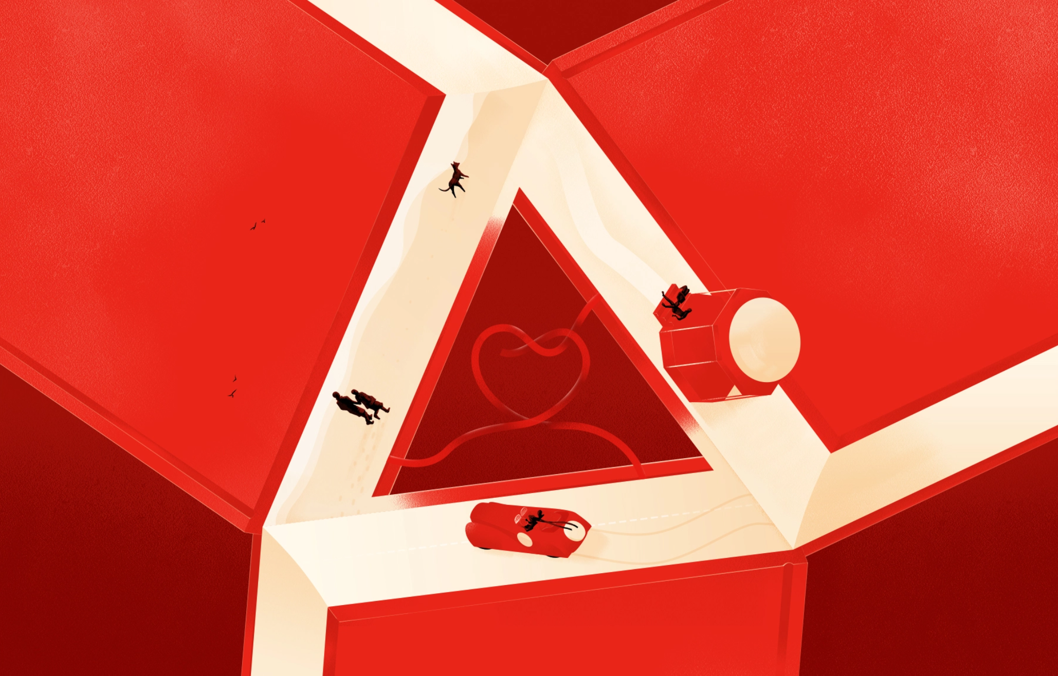 Nhung moi tinh tay ba trong van hoc hinh anh