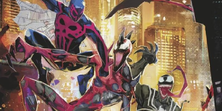 spider-man 2099,  carnage,  venom,  blade anh 2