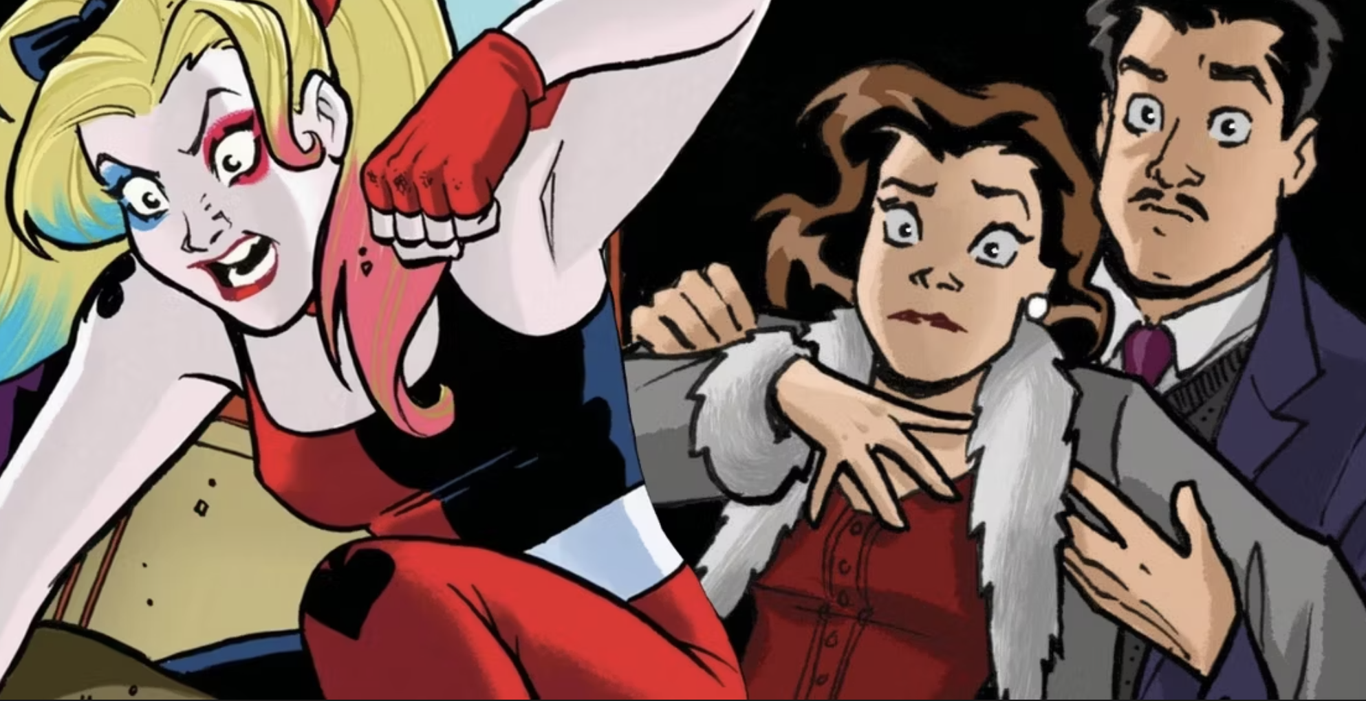 Harley Quinn bat ngo cuu cha me cua Batman hinh anh