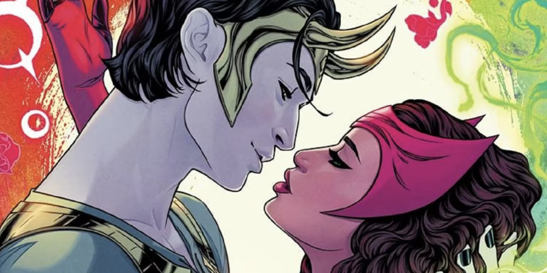 Loki va Scarlet Witch se yeu nhau hinh anh