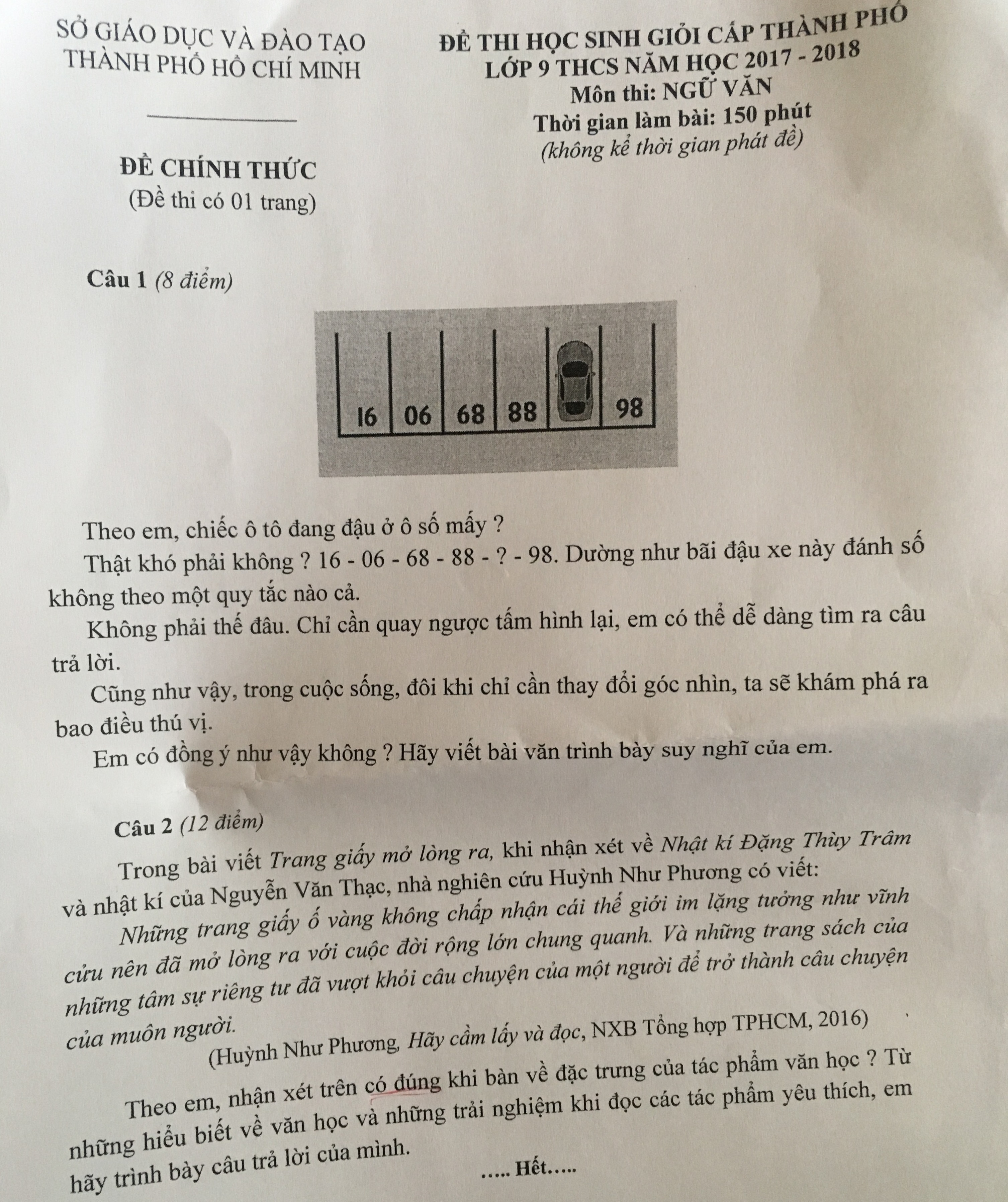 de thi hoc sinh gioi van anh 1