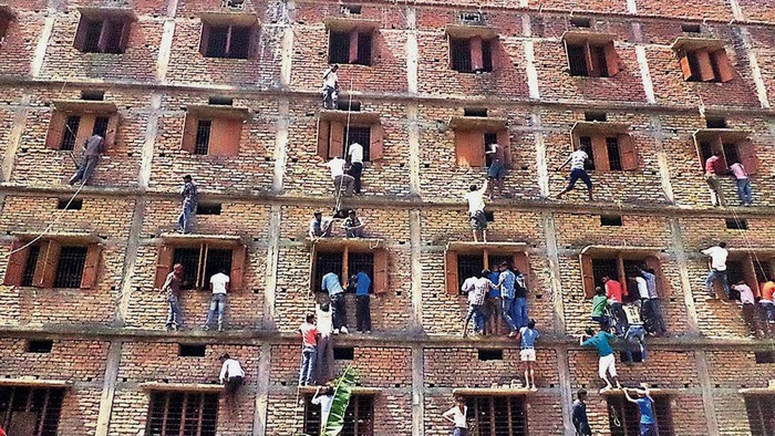 Gan 3 trieu hoc sinh An Do phai thi lai vi lo de hinh anh