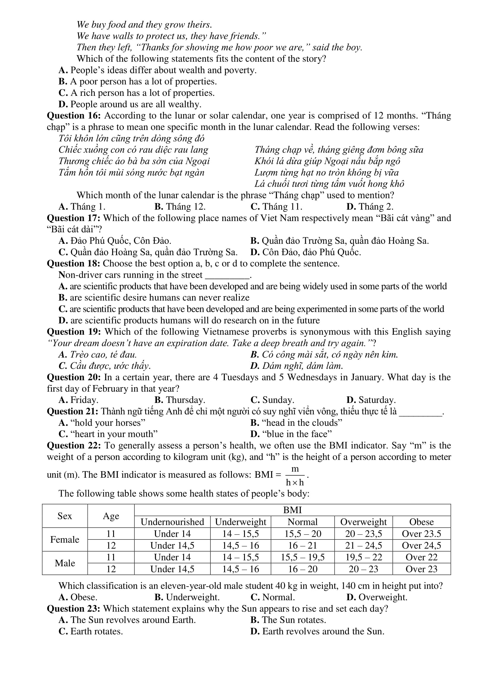 khao sat nang luc lop 6 Tran Dai Nghia anh 8