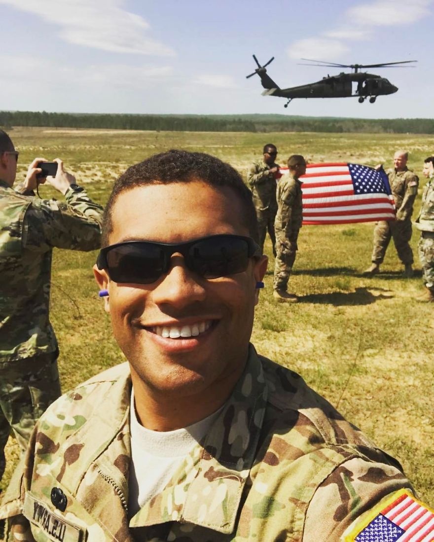 bo anh con gai cua nguoi linh my hy sinh va dong doi anh 3