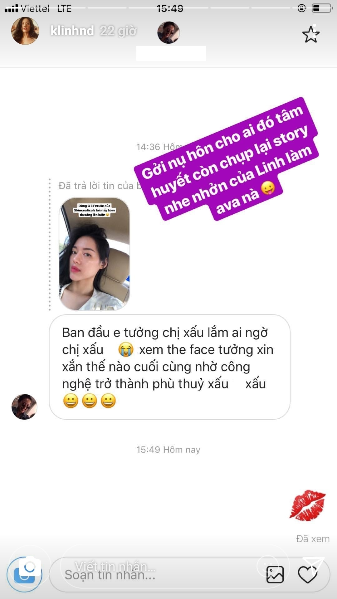 khánh linh the face đáp trả khi bị chê xấu ảnh 2 khanh linh the face dap tra khi bi che xau anh 2