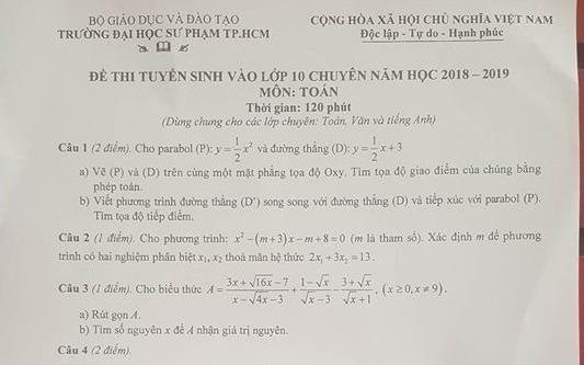 De thi Toan vao lop 10 chuyen Trung hoc Thuc hanh TP.HCM hinh anh
