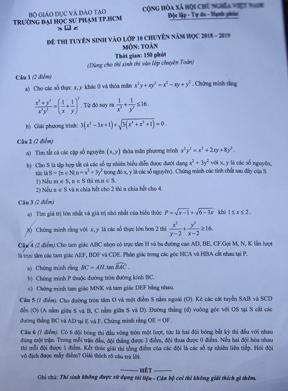 de thi chuyen lop 10 anh 2