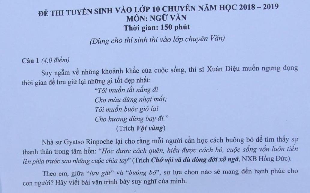 De thi mon chuyen vao lop 10 truong Trung hoc Thuc hanh TP.HCM hinh anh