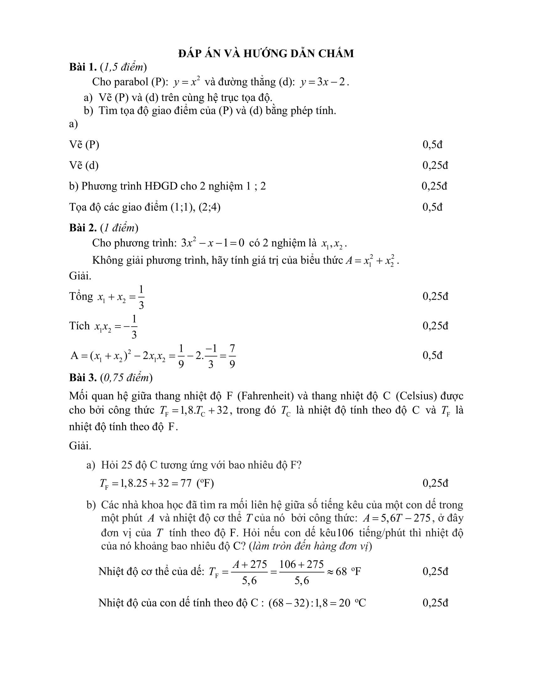 dap an ky thi lop 10 TP.HCM anh 1