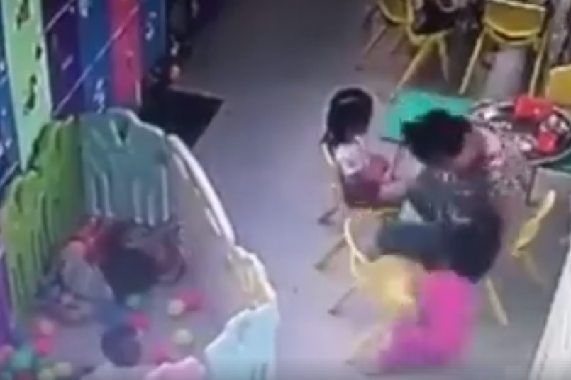 bạo hành trẻ mầm non ảnh 1 bao hanh tre mam non anh 1