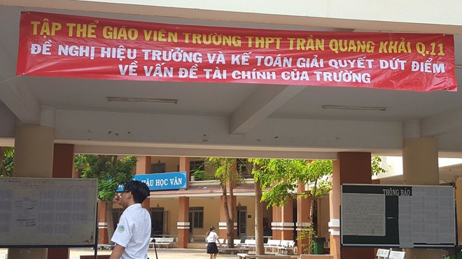 Thu hoi hon nua ty dong chi sai o truong THPT Tran Quang Khai hinh anh