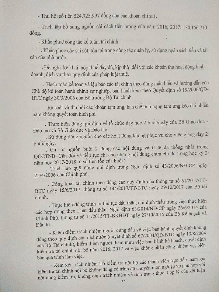 thu chi sai o truong Tran Quang Khai anh 1