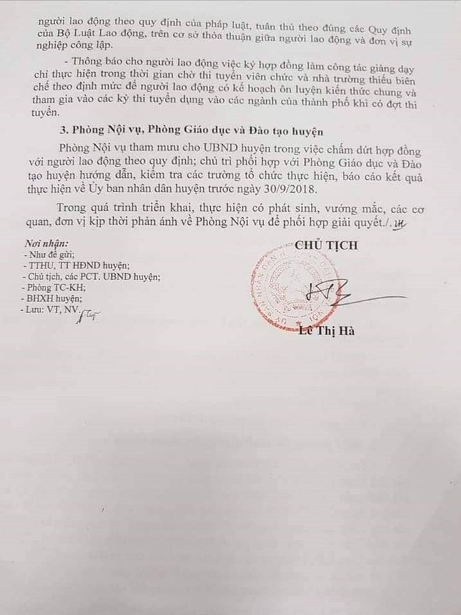 440 giáo viên Hà Nội bị chấm dứt hợp đồng ảnh 2 440 giao vien Ha Noi bi cham dut hop dong anh 2