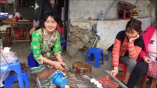 hot girl ban hang noi tieng anh 1