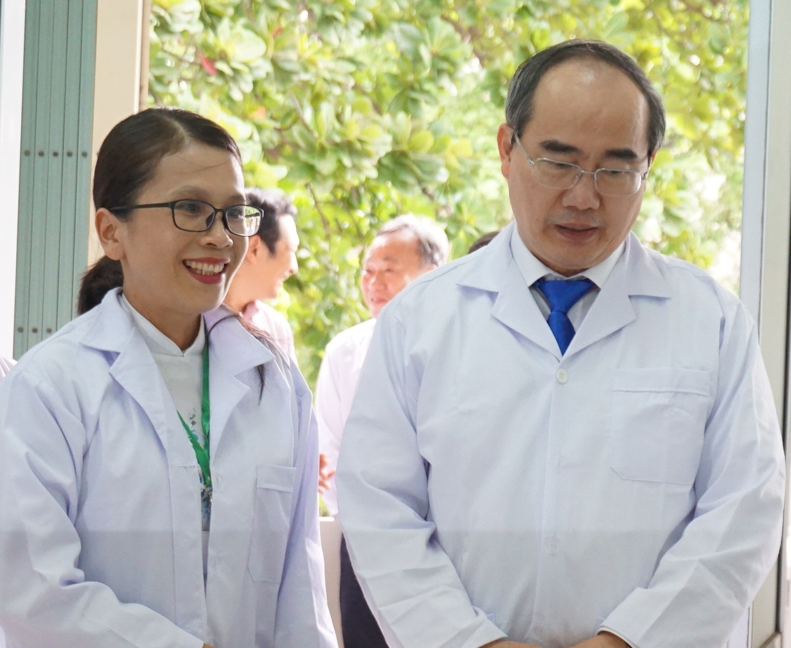 Bi thu Nguyen Thien Nhan chia se ap luc cua giao vien mam non hinh anh