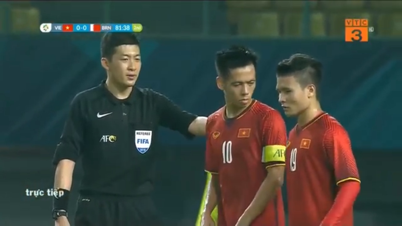 trọng tài bắt trận olympic việt nam gặp bahrain  ảnh 1 trong tai bat tran olympic viet nam gap bahrain anh 1