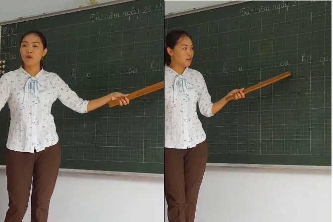 Co giao huong dan cach danh van la hinh anh