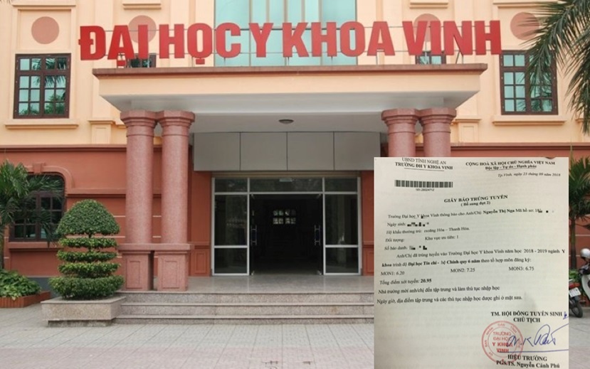 13 lan 'go cua' co quan chuc nang, nu sinh nhap hoc DH Y khoa Vinh hinh anh