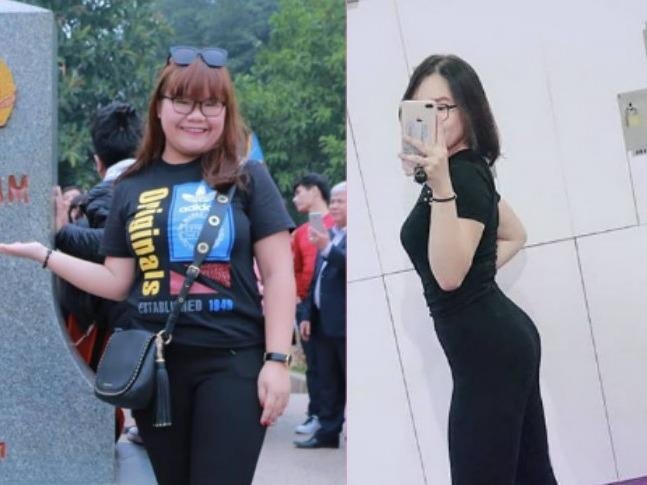 Nu sinh 10X Sai Gon 'lot xac' dang kinh ngac sau khi giam hon 30 kg hinh anh