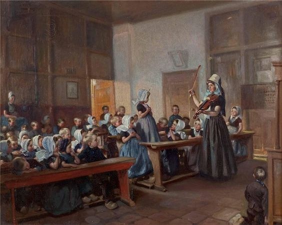 Hoc sinh the ky truoc anh 6