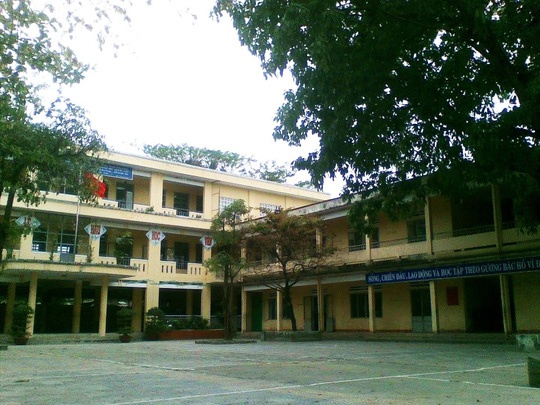 Hoc sinh lop 8 bi danh hoi dong hinh anh