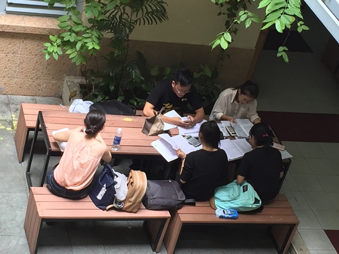 trường đại học mở cửa cho sinh viên ôn thi ảnh 2 truong dai hoc mo cua cho sinh vien on thi anh 2