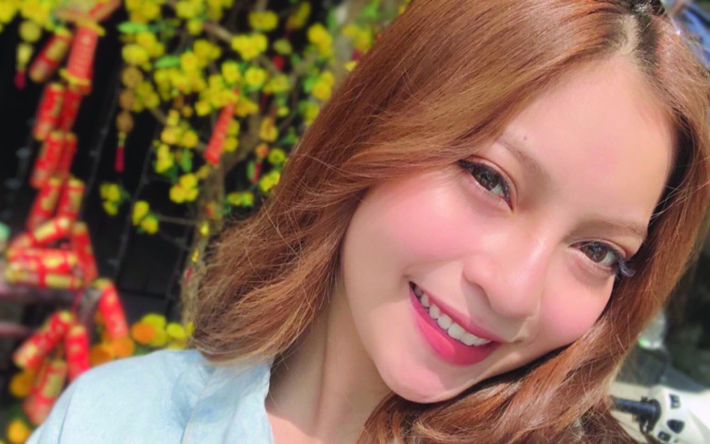 Ban gai Quang Hai thu vay cuoi khien dan mang to mo hinh anh