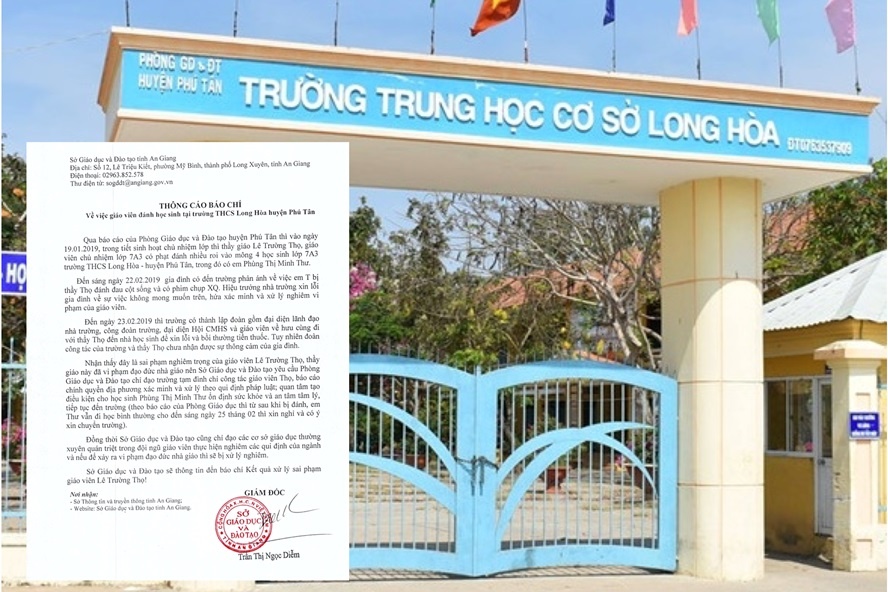 thay giao danh hoc sinh veo cot song anh 1