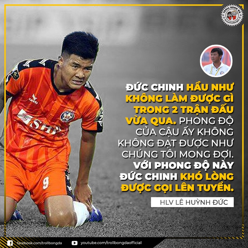 Đức Chinh bị ném đá trên Facebook  ảnh 1 Duc Chinh bi nem da tren Facebook anh 1
