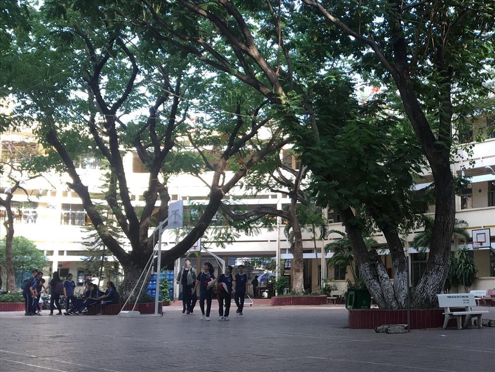 giao vien nang diem hoc sinh anh 1