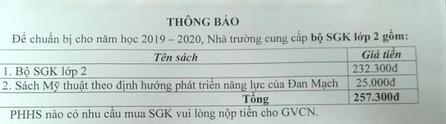 gia sach giao khoa anh 1