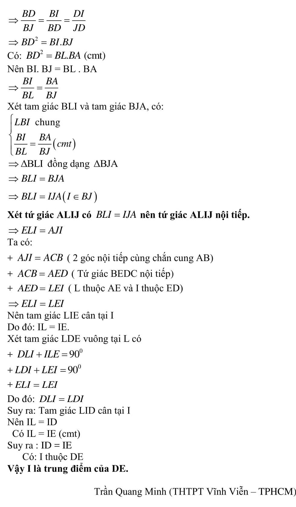 đáp án môn Toán vào lớp 10 ảnh 5 dap an mon Toan vao lop 10 anh 5