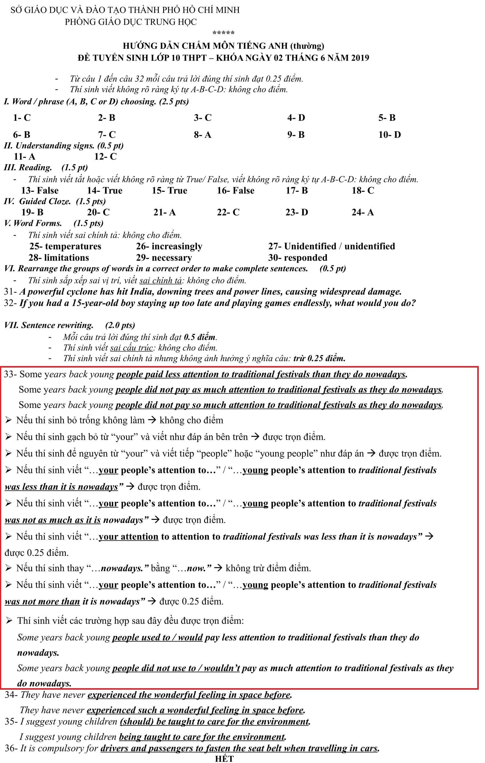 cau sai trong de thi tieng Anh lop 10 anh 1