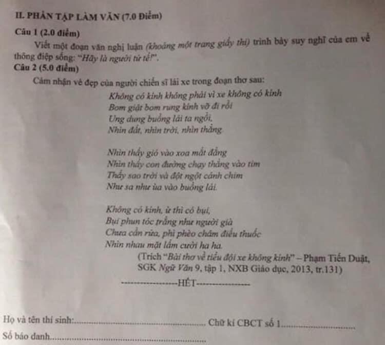 đề thi ngữ văn 10 ảnh 2 de thi ngu van 10 anh 2