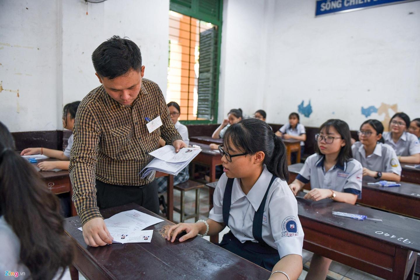 diem thi vao lop 10 TP.HCM anh 1