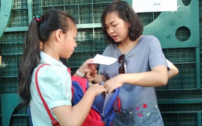 Diem chuan lop 6 truong chuyen Tran Dai Nghia la 48 hinh anh